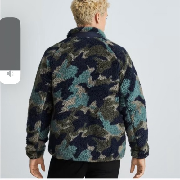 NWT Everlane The Renew Fleece Bomber jacket - Picture 3 of 7
